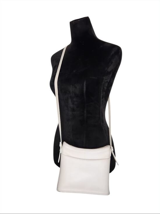 Coach Handbags - Vintage Coach Leather Mambo Hobo Shoulder Crossbody Bag Authentic White 9062
